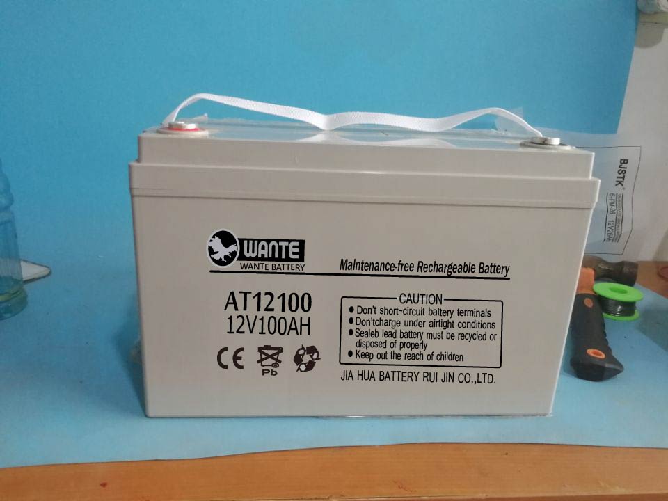 万特蓄电池AT12V100AH