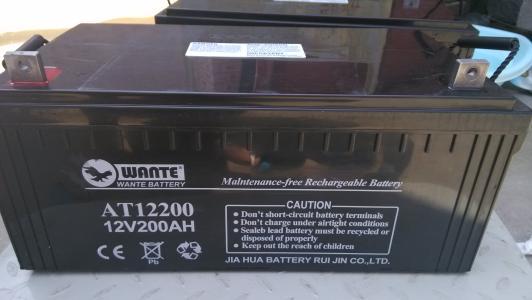 万特蓄电池AT12V200AH